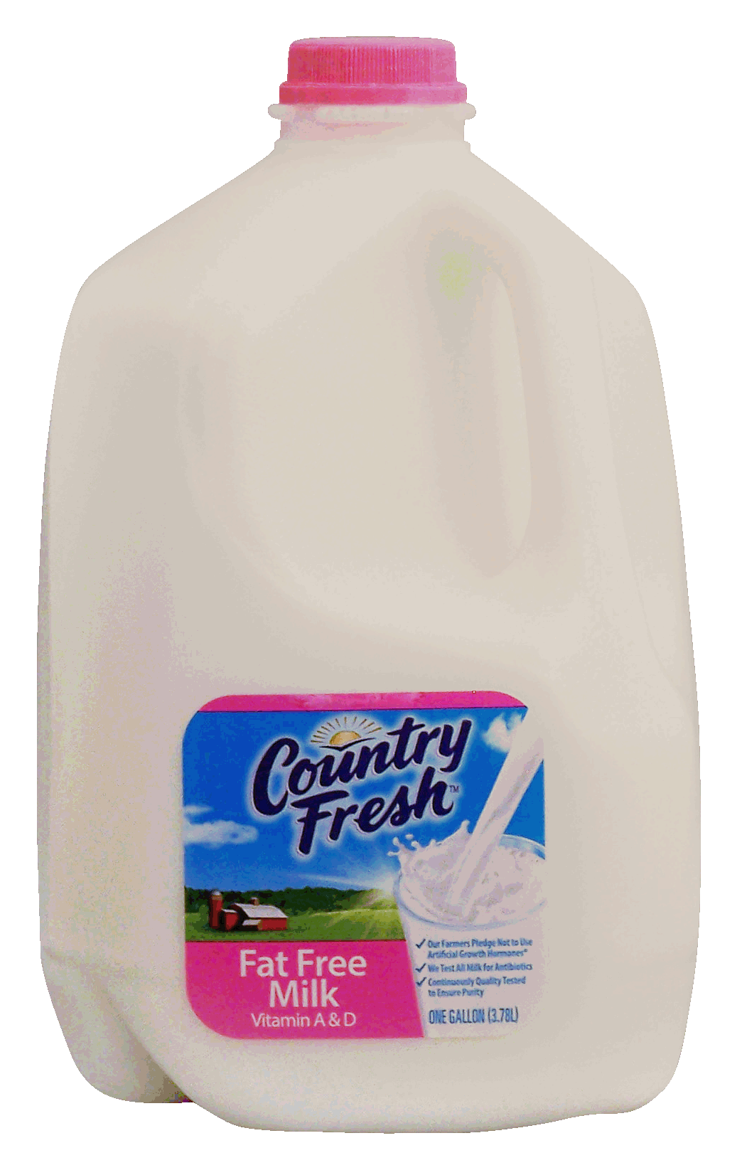 Country Fresh&nbsp;&nbsp;fat free skim milk, vitamin A & D Full-Size Picture